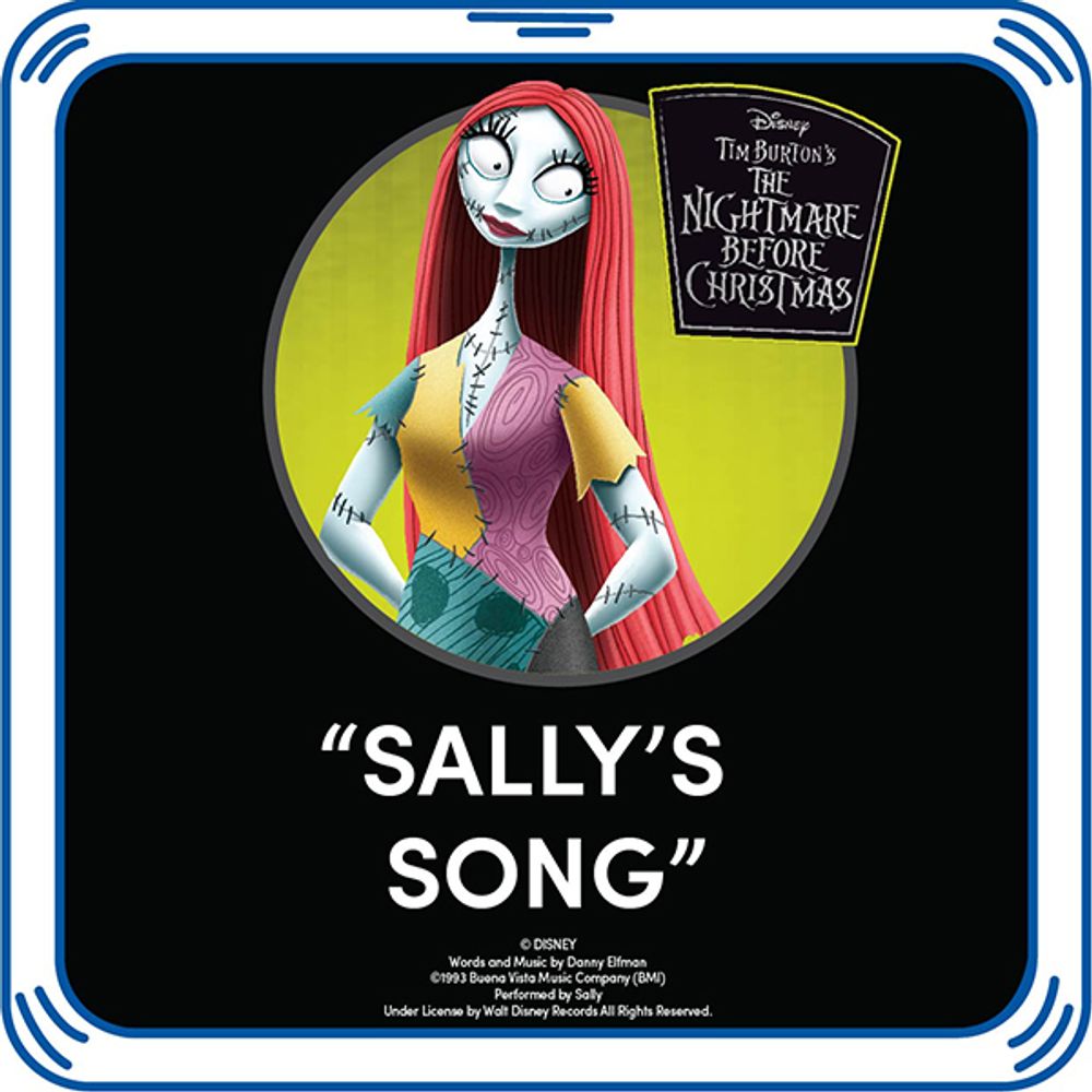 Disney Tim Burton's The Nightmare Before Christmas "Sally's Song"