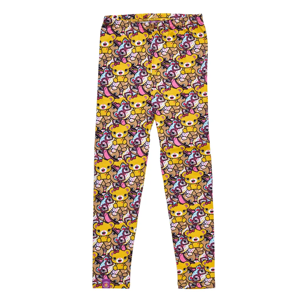 Shop Printed Leggings with Elasticised Waistband Online | Max Bahrain
