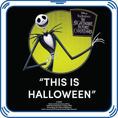 Disney Tim Burton's The Nightmare Before Christmas "This Is Halloween"