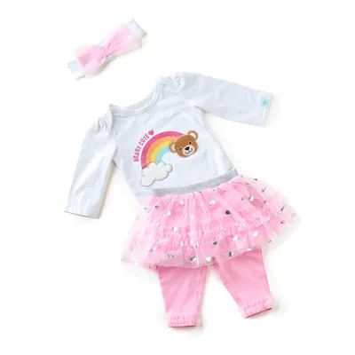 Pink Baby Tutu Outfit
