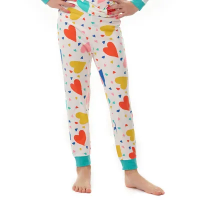 Build-A-Bear Pajama Shop™ Colorful Hearts PJ Pants