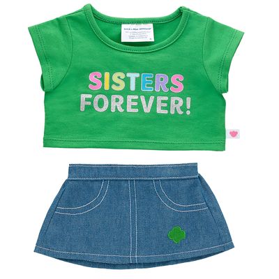 Online Exclusive Girl Scout Sisters Forever T-Shirt & Skirt Set