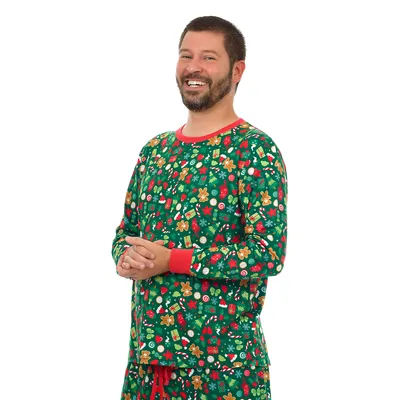Build-A-Bear Pajama Shop™ Holiday Print Top