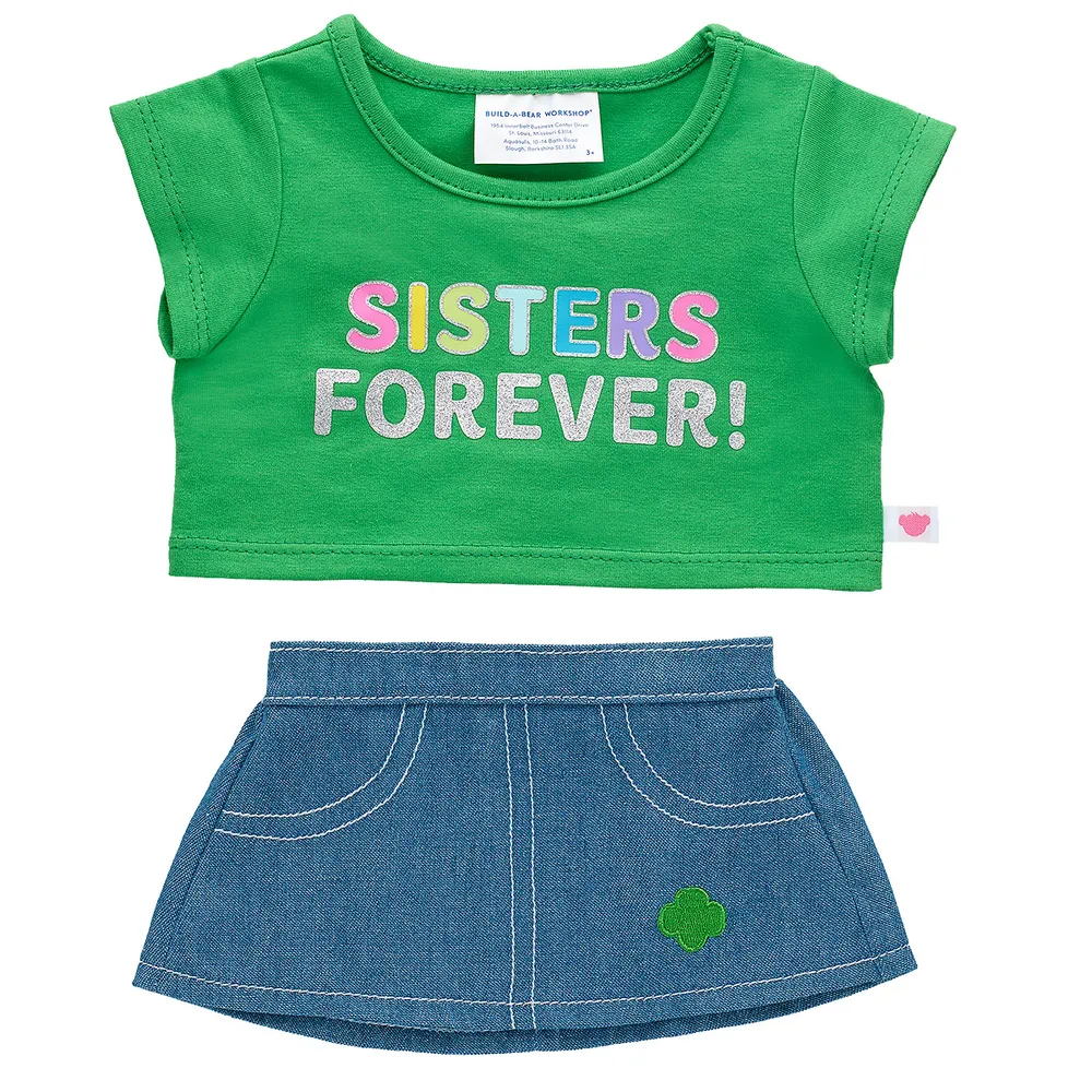 Girl Scout Sisters Forever T-Shirt & Skirt Set