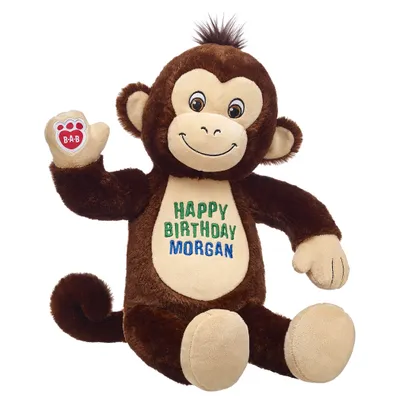 Personalized Smiley Monkey