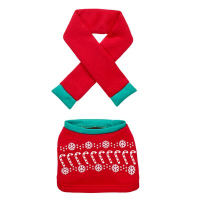 Holiday Sweater and Scarf Set