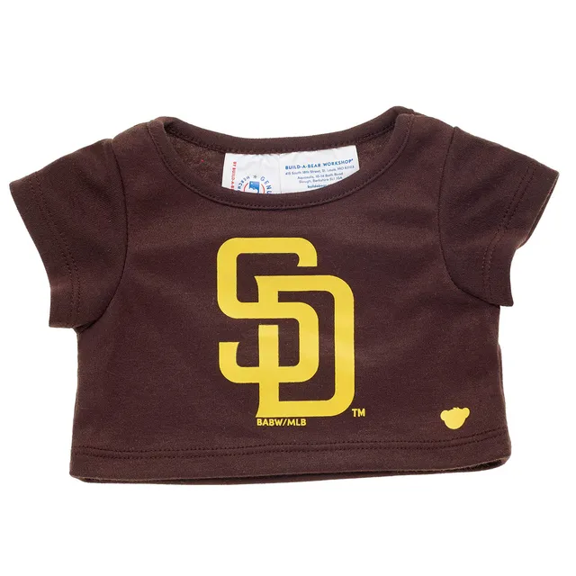 47 San Diego Padres Men's Shortstop Pullover Hoodie Brown Gold Size Large