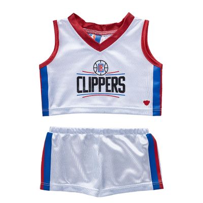 Los Angeles Clippers Stuffed Animal Uniform (2 pc.) | Build-A-Bear