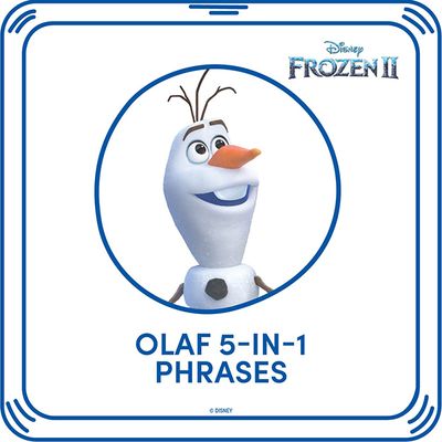 Disney Frozen 2 Olaf 5-in-1 Phrases