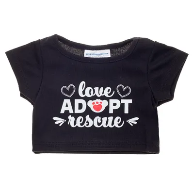 "Love, Adopt, Rescue" T-Shirt