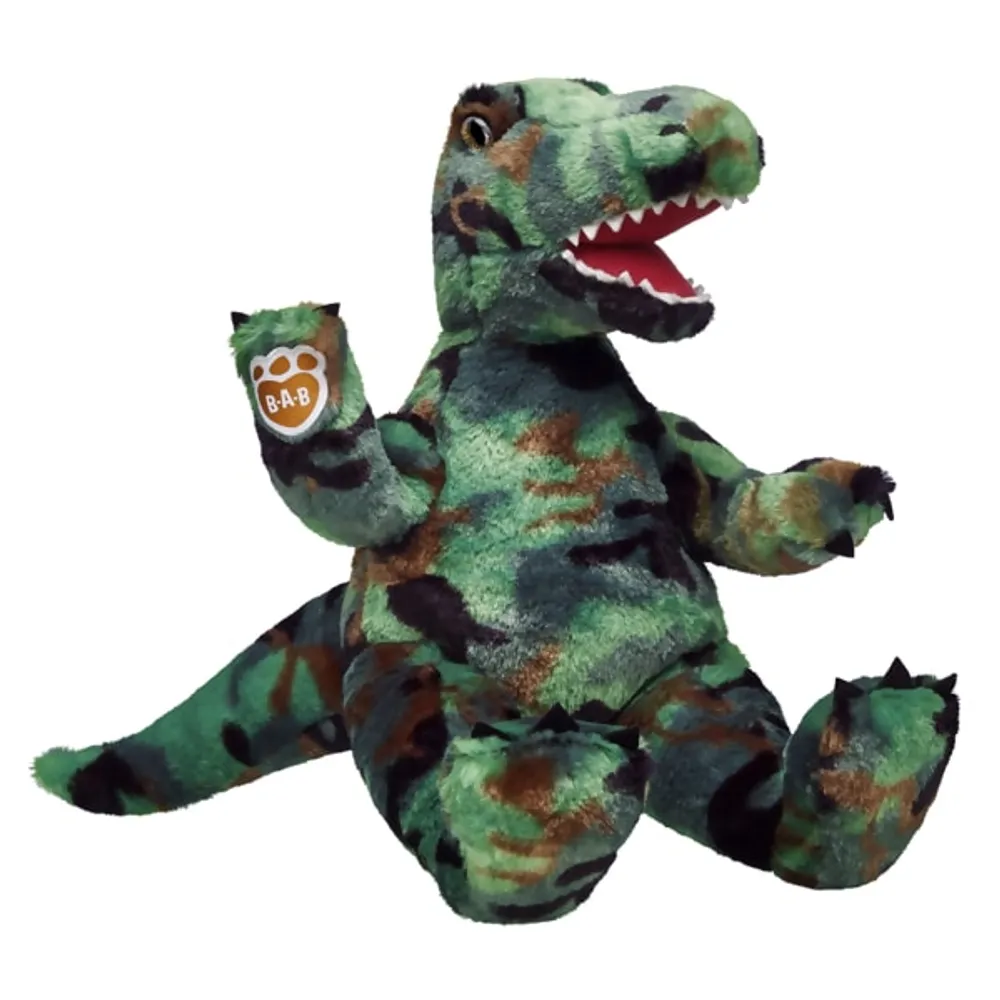 Build-A-Bear Camo Tyrannosaurus Rex | Metropolis at Metrotown