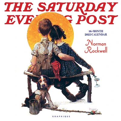 Saturday Evening Post Wall 2025 Calendar