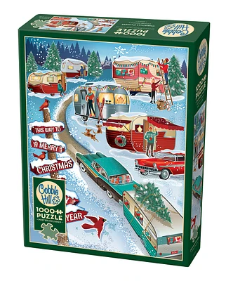 Christmas Campers 1000 Piece Puzzle - Online Exclusive