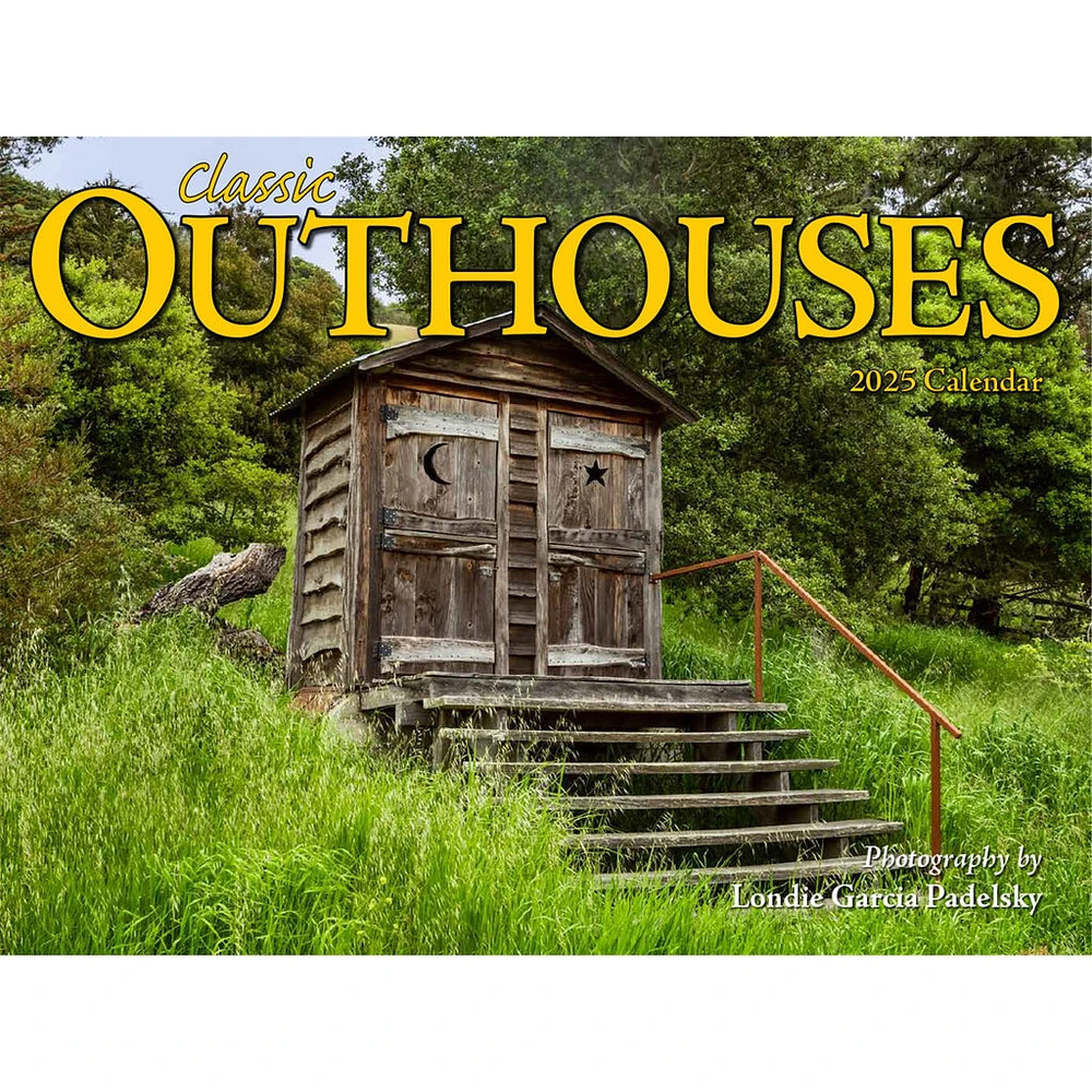 Outhouses Classic Wall 2025 Calendar - Online Exclusive