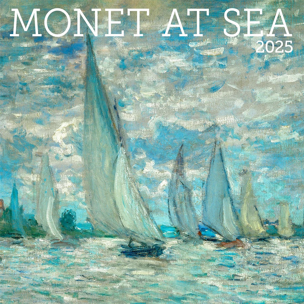 Monet At Sea Wall 2025 Calendar