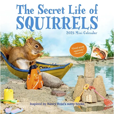 Secret Life Of Squirrels Mini 2025 Calendar