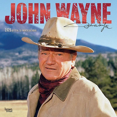 John Wayne Wall 2025 Calendar