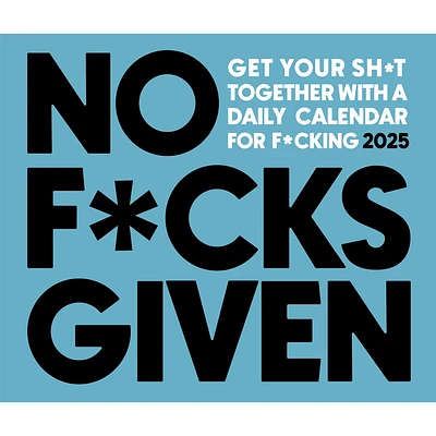 No Fucks Given Box 2025 Calendar - Online Exclusive