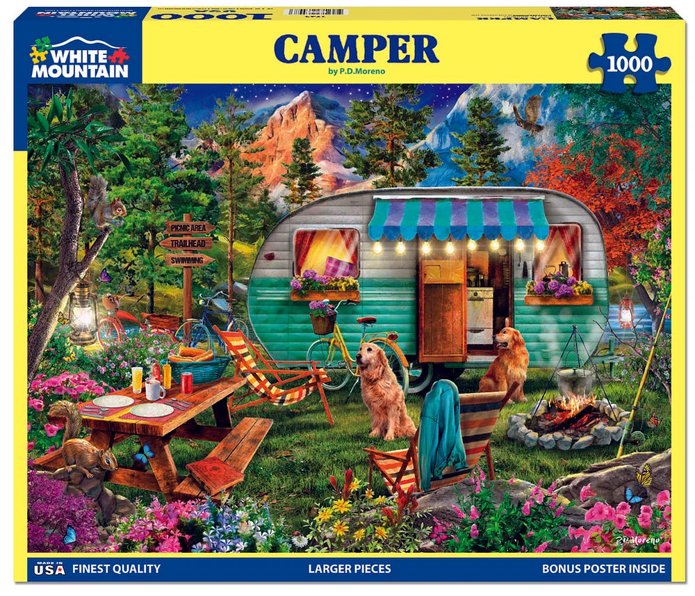 Camper 1000 Piece Puzzle - Online Exclusive