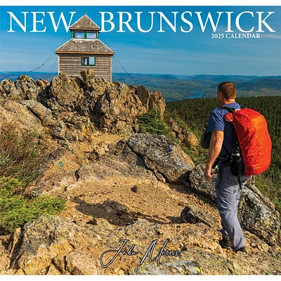 Nouveau Brunswick Wall 2025 Calendar