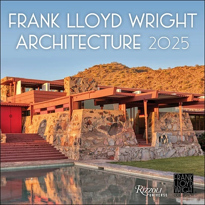 Frank Lloyd Wright Architecture Wall 2025 Calendar - Online Exclusive