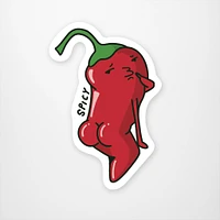 Spicy Pepper  Vinyl Sticker