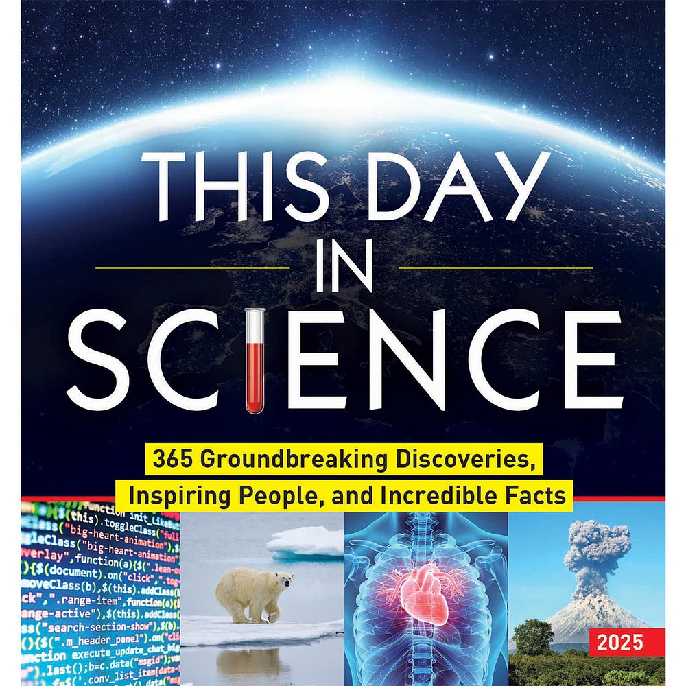 This Day In Science Box 2025 Calendar