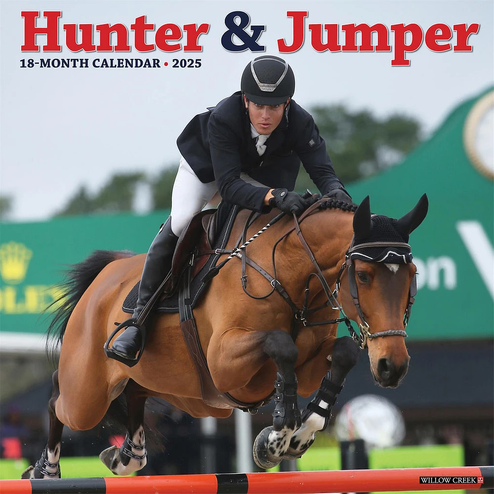 Hunter And Jumper Wall 2025 Calendar - Online Exclusive