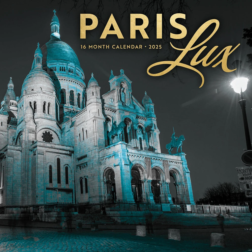 Paris Lux Mini 2025 Calendar