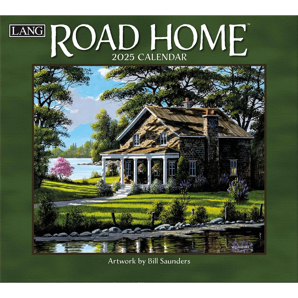 Road Home Wall 2025 Calendar