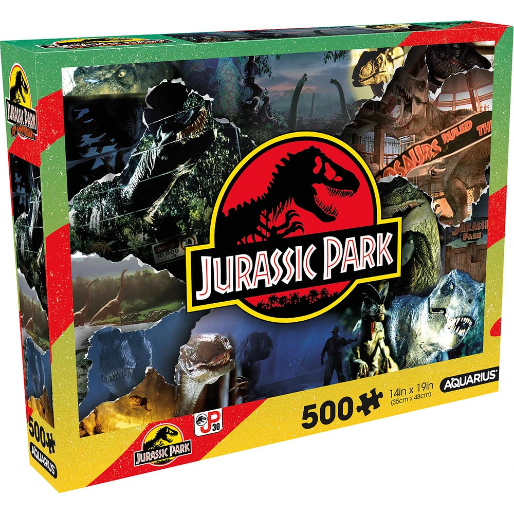 Jurassic Park Collage 1000 Piece Puzzle