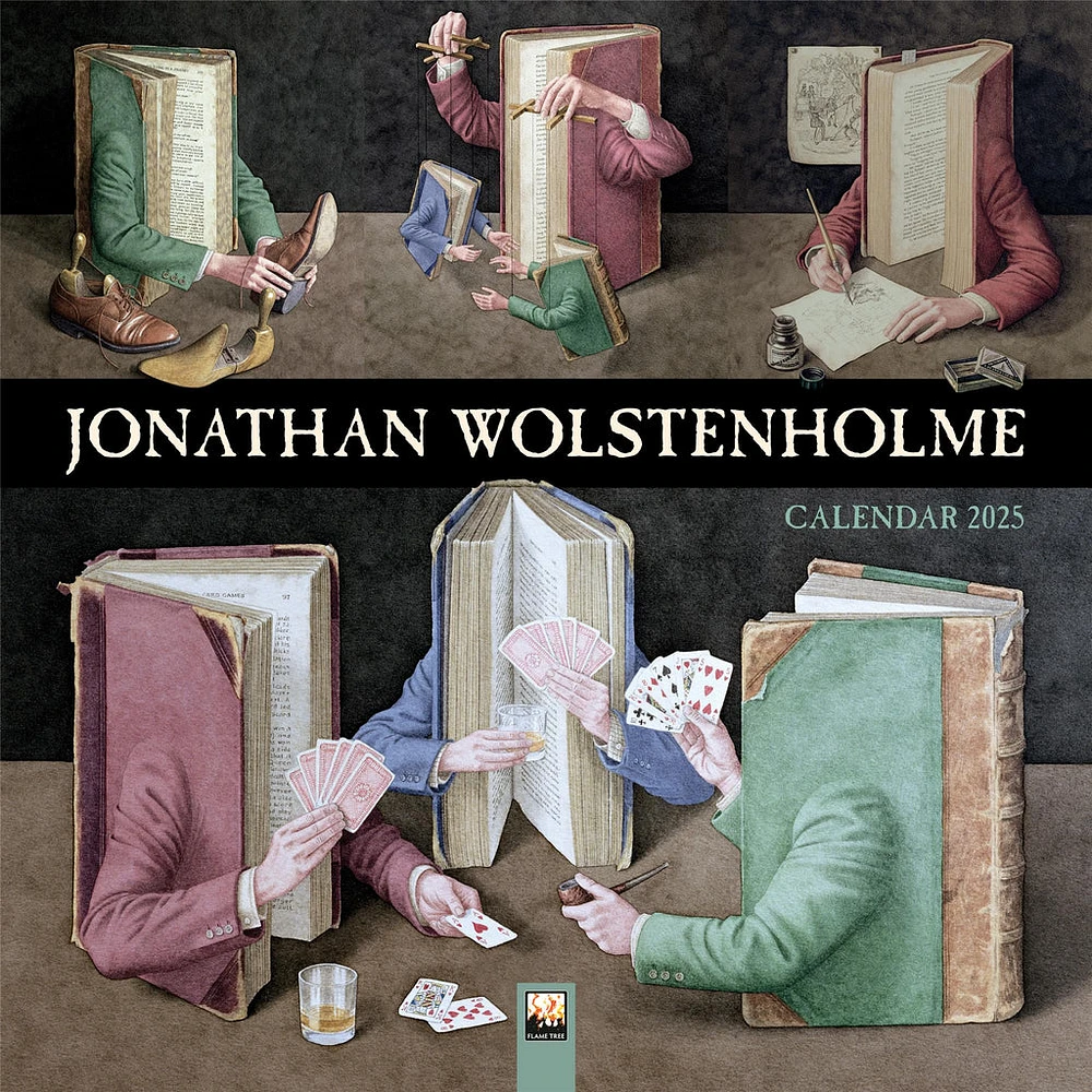 Jonathan Wolstenholme Wall 2025 Calendar - Online Exclusive