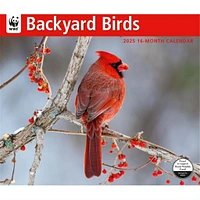 Birds Backyard World Wildlife Fund Wall 2025 Calendar