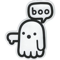 Boo Vinyl Sticker