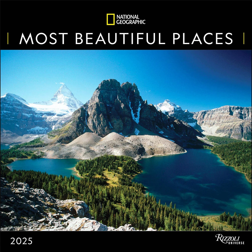 Most Beautiful Places National Geographic Wall 2025 Calendar - Online Exclusive