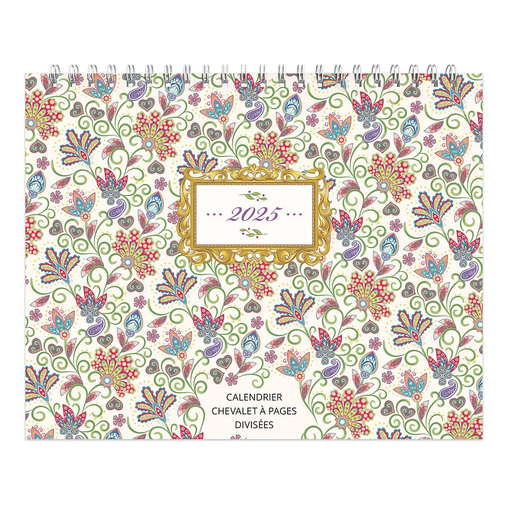 Motifs Easel 2025 Calendar (French)