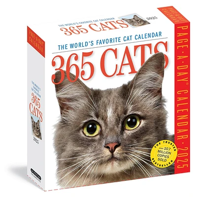 Cats 365 Box 2025 Calendar