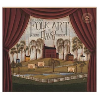 Folk Art By David Wall 2025 Calendar - Online Exclusive