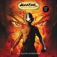 Avatar The Last Airbender Collectors Edition with Print Wall 2025 Calendar - Online Exclusive