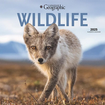 Wildlife Canadian Geographic Wall 2025 Calendar