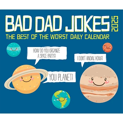 Bad Dad Jokes Box 2025 Calendar