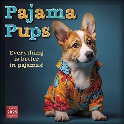 Pajama Pups Wall 2025 Calendar - Online Exclusive