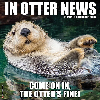 In Otter News Wall 2025 Calendar