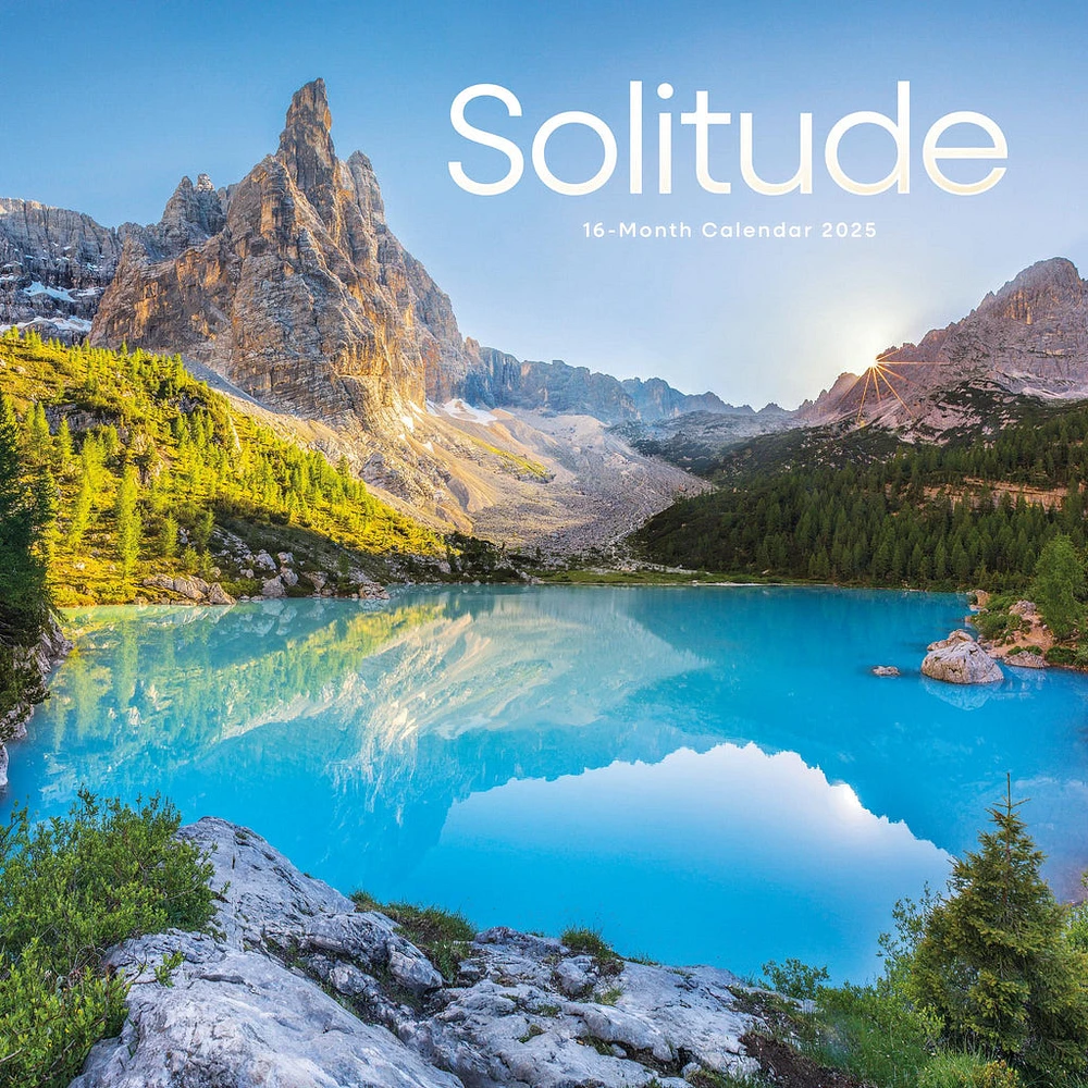 Solitude Wall 2025 Calendar