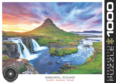 Kirkjufell Mountain Iceland 1000 Piece Puzzle