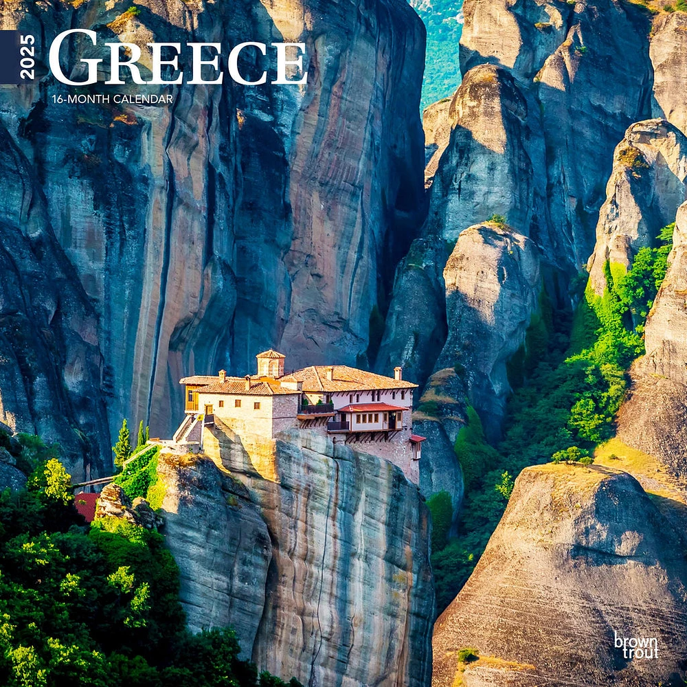 Greece Wall 2025 Calendar - Online Exclusive