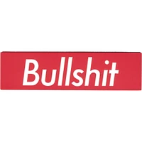 Bullshit Vinyl Sticker