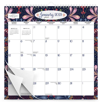 Turnowsky House Bilingual Wall 2025 Calendar