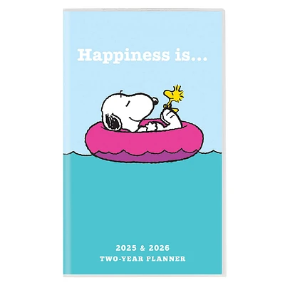 Peanuts 2 Yr Pocket Planner 2025 Calendar