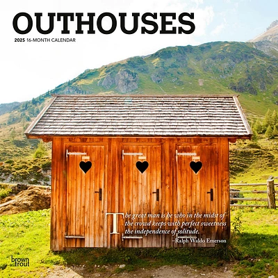 Outhouses Wall 2025 Calendar